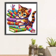 Load image into Gallery viewer, Diamond Painting - Full Round - Cat (30*30CM)
