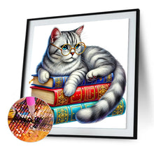 Load image into Gallery viewer, Diamond Painting - Full Round - Cat (30*30CM)
