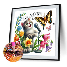 Load image into Gallery viewer, Diamond Painting - Full Round - Cat (30*30CM)
