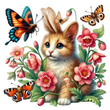 Load image into Gallery viewer, Diamond Painting - Full Round - Cat (30*30CM)
