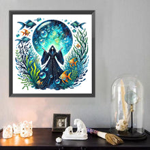 Load image into Gallery viewer, Diamond Painting - Full Round - Ocean girl (40*40CM)
