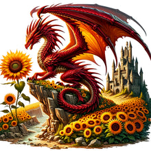 Load image into Gallery viewer, Diamond Painting - Full Round - Dinosaur (40*40CM)
