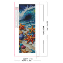 Load image into Gallery viewer, Diamond Painting - Full Square - Seaside Waves (30*90CM)
