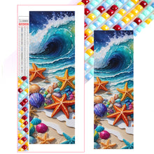 Load image into Gallery viewer, Diamond Painting - Full Square - Seaside Waves (30*90CM)
