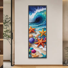 Load image into Gallery viewer, Diamond Painting - Full Square - Seaside Waves (30*90CM)
