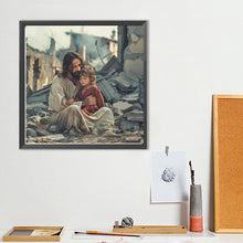 Load image into Gallery viewer, Diamond Painting - Full Round - Ruins Suffering Jesus (40*40CM)
