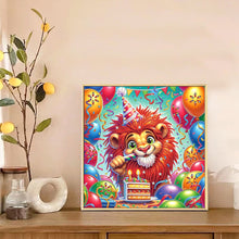 Load image into Gallery viewer, Diamond Painting - Partial Special Shaped - Party Lion (30*30CM)
