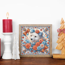 Load image into Gallery viewer, Diamond Painting - Partial Special Shaped - White Bear (30*30CM)
