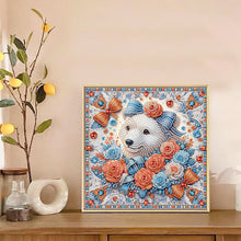Load image into Gallery viewer, Diamond Painting - Partial Special Shaped - White Bear (30*30CM)
