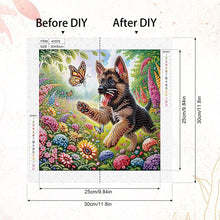 Load image into Gallery viewer, Diamond Painting - Partial Special Shaped - Puppy (30*30CM)
