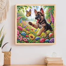 Load image into Gallery viewer, Diamond Painting - Partial Special Shaped - Puppy (30*30CM)
