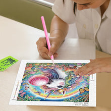 Load image into Gallery viewer, Diamond Painting - Partial Special Shaped - Unicorn (30*30CM)
