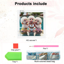Load image into Gallery viewer, Diamond Painting - Partial Special Shaped - Funny Monkey (30*30CM)
