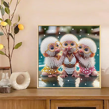 Load image into Gallery viewer, Diamond Painting - Partial Special Shaped - Funny Monkey (30*30CM)
