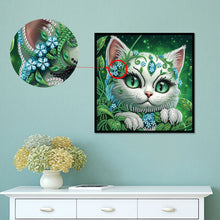 Load image into Gallery viewer, Diamond Painting - Partial Special Shaped - Cat (30*30CM)
