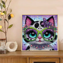 Load image into Gallery viewer, Diamond Painting - Partial Special Shaped - Cat (30*30CM)
