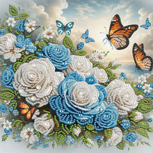 Load image into Gallery viewer, Diamond Painting - Partial Special Shaped - Flower (30*30CM)
