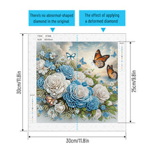 Load image into Gallery viewer, Diamond Painting - Partial Special Shaped - Flower (30*30CM)
