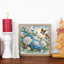 Load image into Gallery viewer, Diamond Painting - Partial Special Shaped - Flower (30*30CM)
