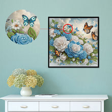 Load image into Gallery viewer, Diamond Painting - Partial Special Shaped - Flower (30*30CM)
