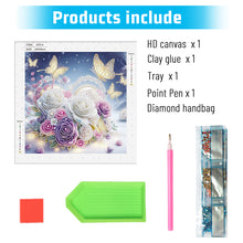 Load image into Gallery viewer, Diamond Painting - Partial Special Shaped - Flower (30*30CM)
