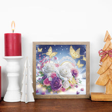 Load image into Gallery viewer, Diamond Painting - Partial Special Shaped - Flower (30*30CM)
