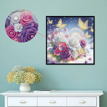 Load image into Gallery viewer, Diamond Painting - Partial Special Shaped - Flower (30*30CM)
