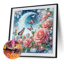 Load image into Gallery viewer, Diamond Painting - Partial Special Shaped - Flower (30*30CM)
