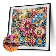 Load image into Gallery viewer, Diamond Painting - Partial Special Shaped - Flower (30*30CM)
