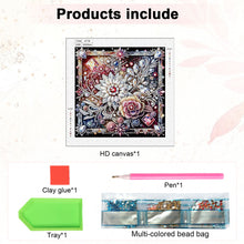 Load image into Gallery viewer, Diamond Painting - Partial Special Shaped - Flower (30*30CM)
