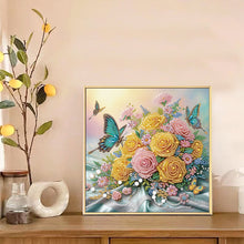 Load image into Gallery viewer, Diamond Painting - Partial Special Shaped - Flower (30*30CM)
