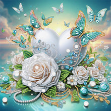 Load image into Gallery viewer, Diamond Painting - Partial Special Shaped - Flower (30*30CM)
