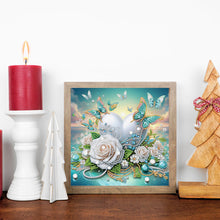 Load image into Gallery viewer, Diamond Painting - Partial Special Shaped - Flower (30*30CM)
