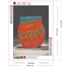 Load image into Gallery viewer, Diamond Painting - Full Round - Abstract Vase (30*40CM)
