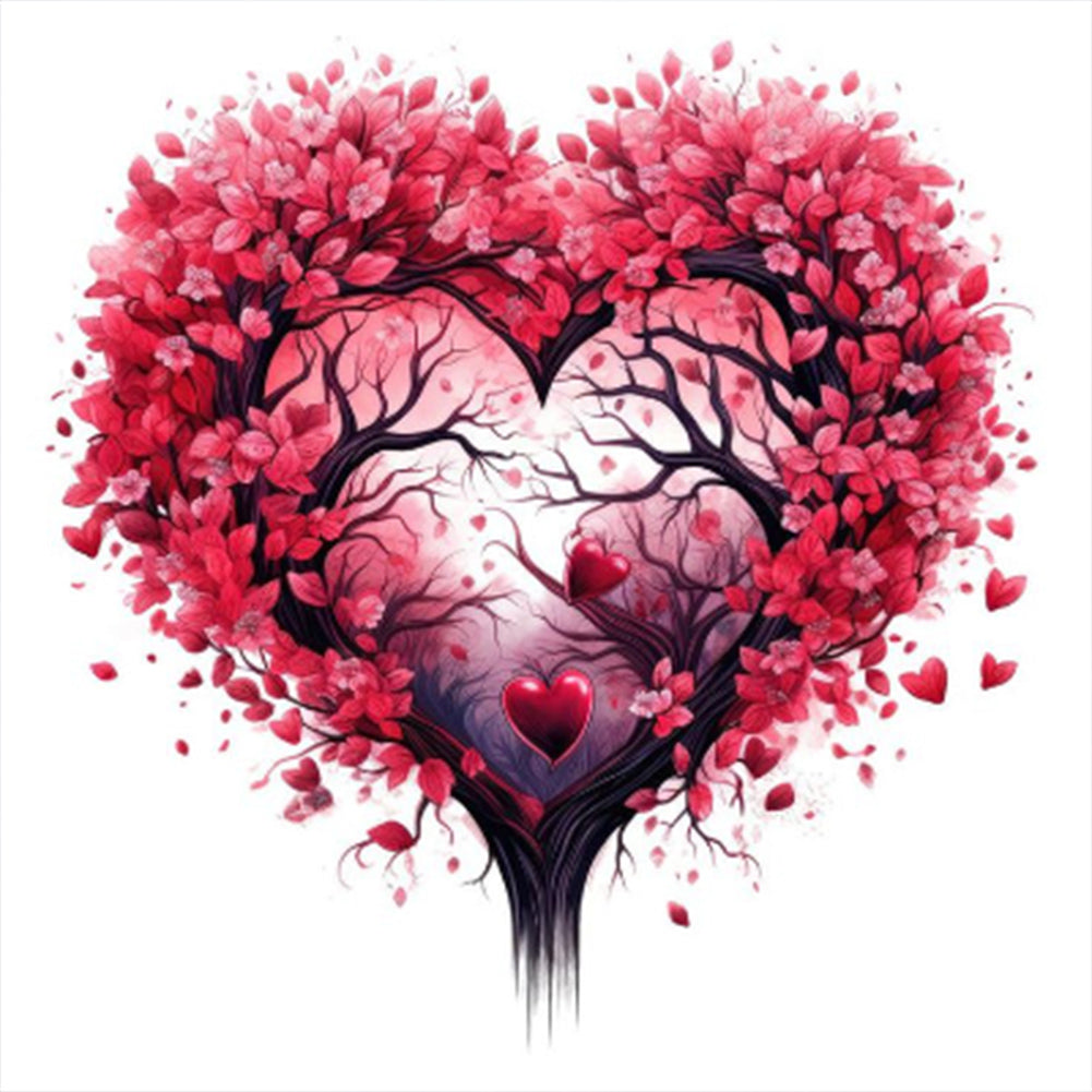 Diamond Painting - Full Round - Love Tree (40*40CM)