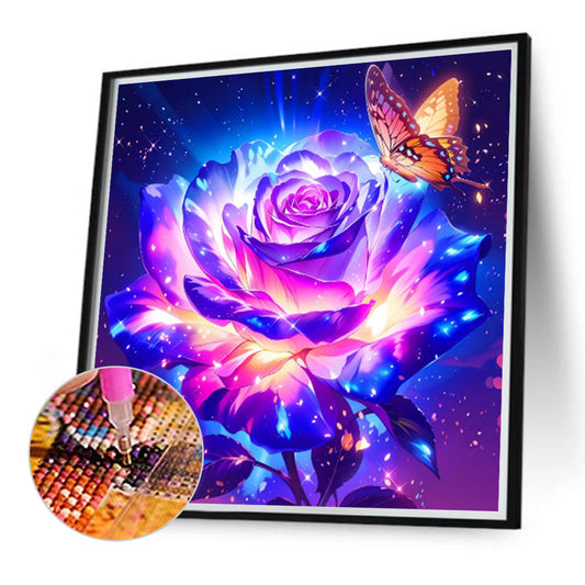 Diamond Painting - Full Round - Valentine'S Day Rose (40*40CM)