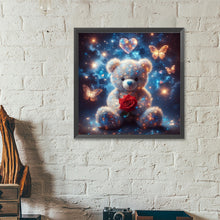 Load image into Gallery viewer, Diamond Painting - Full Round - Valentine&#39;S Day Bear (40*40CM)
