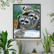 Load image into Gallery viewer, Diamond Painting - Full Square - Raccoon (40*50CM)

