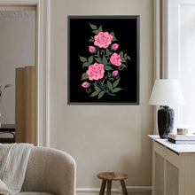 Load image into Gallery viewer, Diamond Painting - Full Square - Pink Rose (40*50CM)
