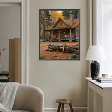 Load image into Gallery viewer, Diamond Painting - Full Square - Autumn Cabin (40*50CM)
