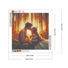 Load image into Gallery viewer, Diamond Painting - Full Round - Kissing Couple (40*40CM)
