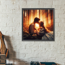 Load image into Gallery viewer, Diamond Painting - Full Round - Kissing Couple (40*40CM)
