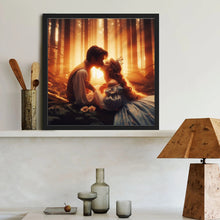 Load image into Gallery viewer, Diamond Painting - Full Round - Kissing Couple (40*40CM)
