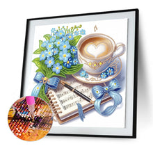 Load image into Gallery viewer, Diamond Painting - Partial Special Shaped - Coffee Bouquet (30*30CM)
