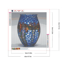 Load image into Gallery viewer, Diamond Painting - Full Round - Abstract Vase (40*40CM)
