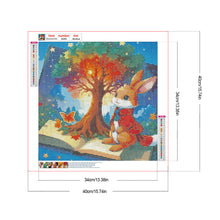 Load image into Gallery viewer, Diamond Painting - Full Round - Rabbit And Tree (40*40CM)

