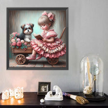Load image into Gallery viewer, Diamond Painting - Full Round - Cute Big-Eyed Girl (40*40CM)
