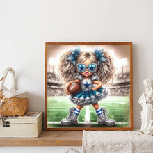 Load image into Gallery viewer, Diamond Painting - Full Round - Football Girl (40*40CM)
