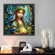 Load image into Gallery viewer, Diamond Painting - Full Round - Elf Girl (40*40CM)
