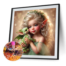 Load image into Gallery viewer, Diamond Painting - Full Round - Elf Girl (40*40CM)
